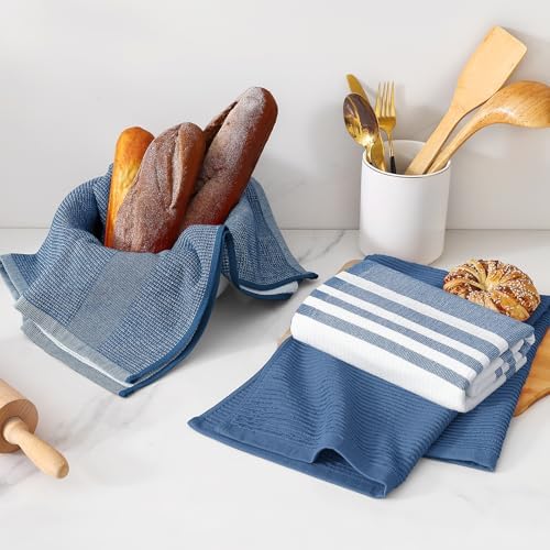 Homaxy Cotton 380 GSM Premium Kitchen Towels, 3 Pack - Image 6