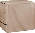 Outdoor Prep Table Cover -Khaki Heavy Duty Waterproof Cover for PC3404S Rolling Dining Table Compatible with 46 inch Outdoor Utility Cart