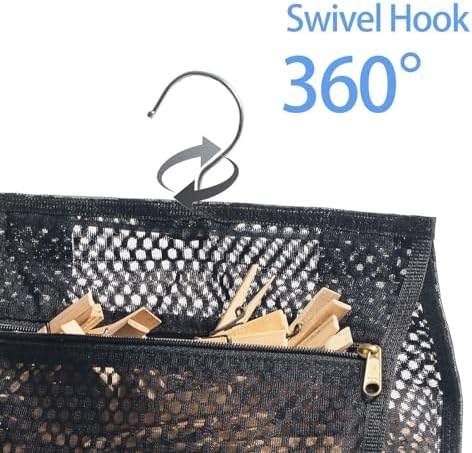 Mesh Clothespin Bag for Clothesline Outdoor, Clothes pin Bag - Image 5