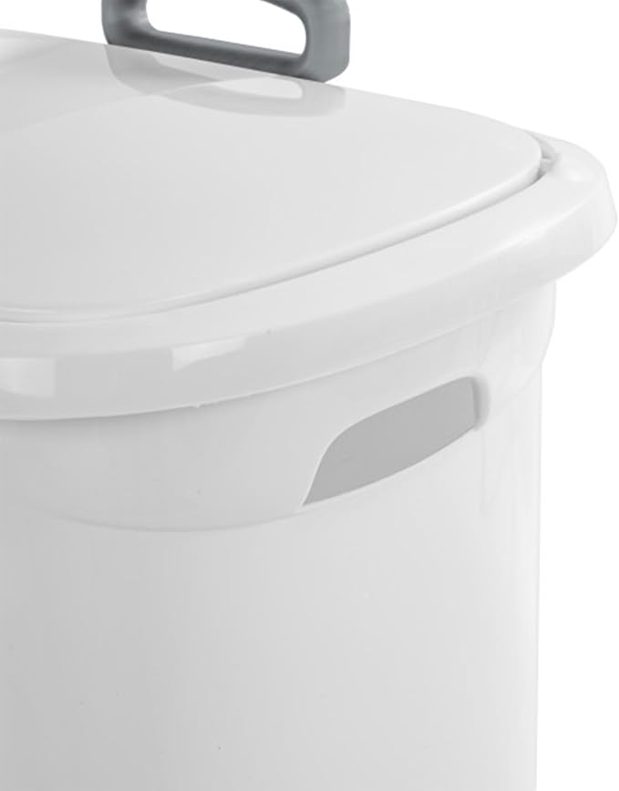 Sterilite Ultra Wheeled Hamper, Laundry Basket w/Flip-Top Lid - Image 8