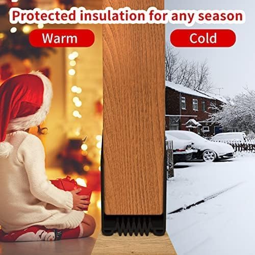 Door Draft Stopper, 36” Length Cuttable Weather Stripping Door Seal, Strong - Image 6