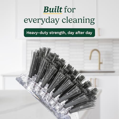 Cuisinart Dish Brush with Handle, 2 Pack, Firm Bristles - Image 2