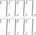 Heavy-duty Single Over Door Hooks, Stainless Steel Hanger Organizer by ZANQU