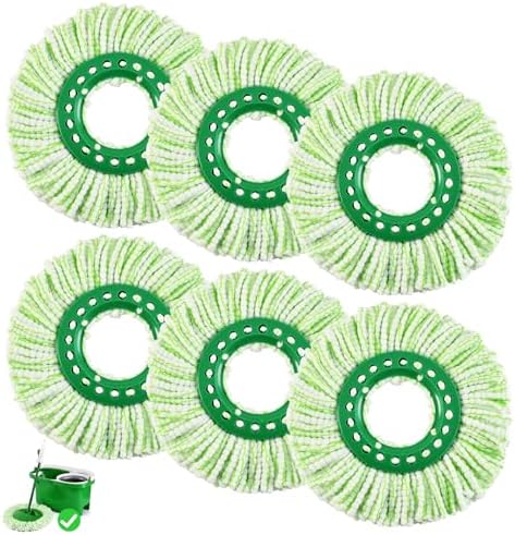 6PCS Spin Mop Head for Libman  Spin Mops System by Unknown
