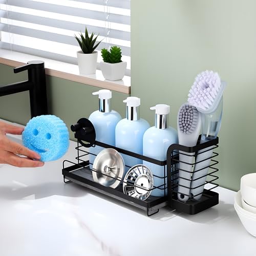 for Scrub Daddy & Mommy Sponge Holder, Kitchen Sink Caddy - Image 4