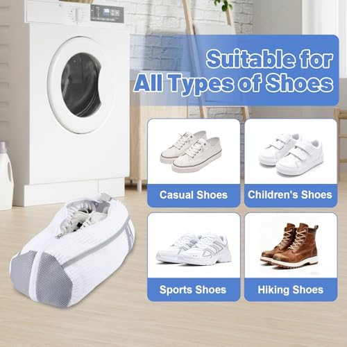 2 PCS Shoe Washing Machine Bags Laundry Shoe Bag - Image 6