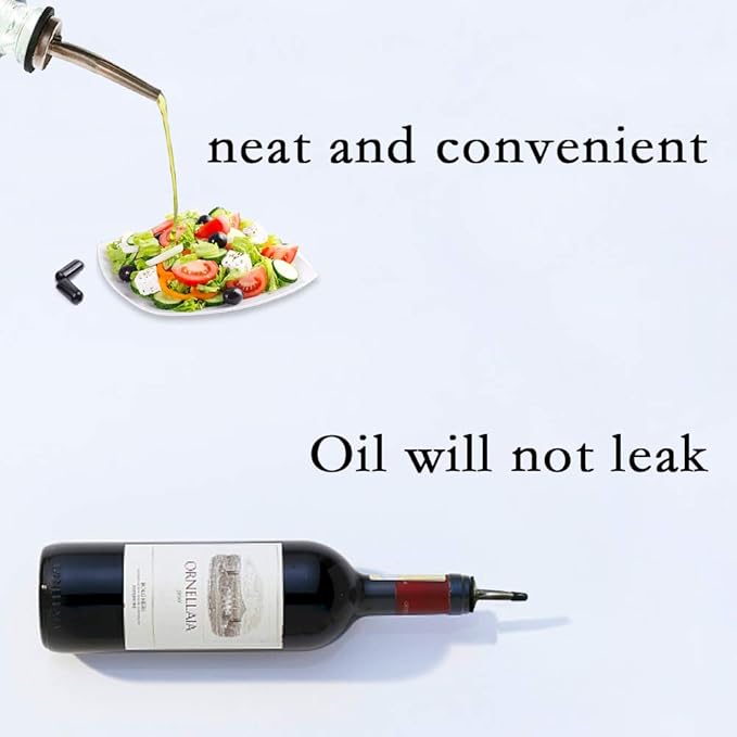 200Pcs liquor spout covers,Pourers Spouts Covers Dust Rubber Caps for Olive Oil Liquor Bottles (Black)