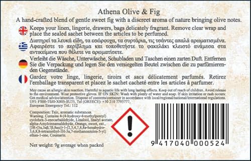 Good Life Olive & Fig Scented Sachets | Designed in New Zealand | 12 Sachets - Image 6