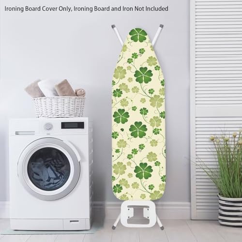 Green Leaf Ironing Board Cover, Stain Resistant Irish St. Patrick's Day Iron - Image 4