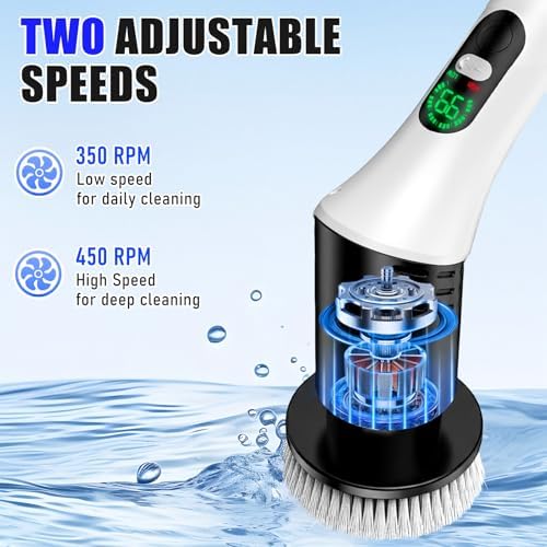 Electric Cleaning Brush, 9 in 1 Electric Brush - Image 2