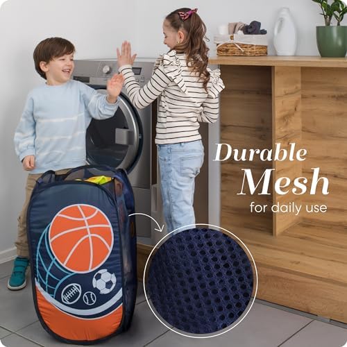 Handy Laundry Collapsible Mesh Pop Up Laundry Hamper 24 Inch - Image 5
