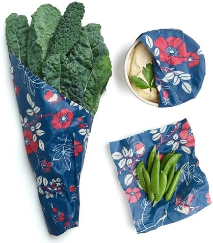 Bee's Wrap Beeswax Food Wraps, 3 Pack Assorted - Image 2