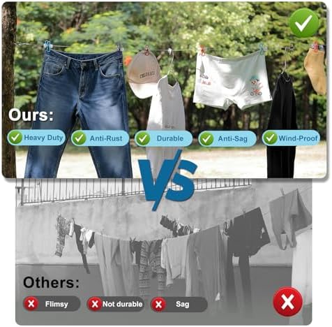 Retractable Portable Clothesline - Image 2