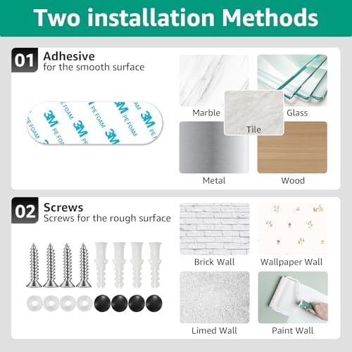 Mbillion Brushed Silver Ratchet Mechanism Paper Towel Holder - Image 5