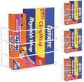 Evelots Kitchen Wrap & Food Bag Organizer Wall/Cabinet Mount by Evelots