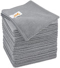 QYL Microfiber Cleaning Cloth, 12 Pack Cleaning Rags, Cleaning Towels, by QYL