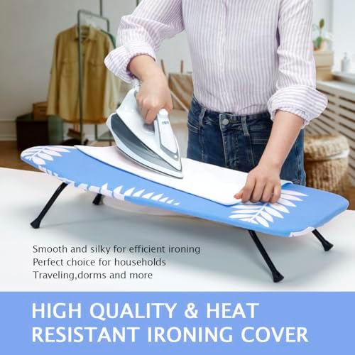 SheeChung Small Ironing Board 12"x32", Mini Ironing Board - Image 4