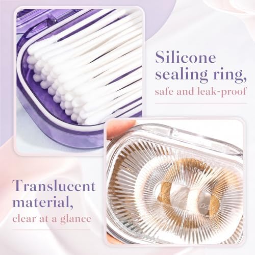 Kigley 4 Pcs Travel Swab Container - Image 4