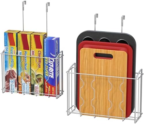 Simple Houseware Over the Cabinet Door Organizer Holder by SimpleHouseware