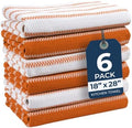 LANE LINEN Kitchen Towels Set – Pack of 6 Cotton Dish Towels, Absorbent & by LaneLinen
