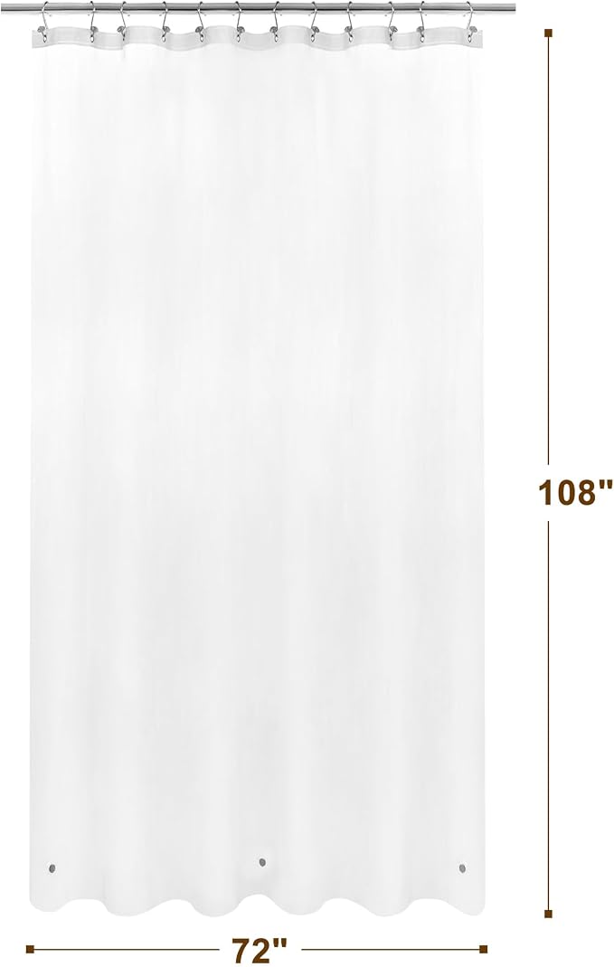 Barossa Design Super Long Shower Curtain Liner - Image 7