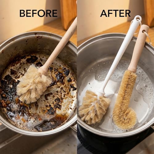 Bottle Brush & Dish Scrubber Set - Image 4