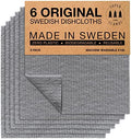 SUPERSCANDI 6 Pack Swedish Dishcloths by SUPERSCANDI