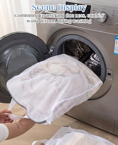 4 Pcs Mesh Hanging Laundry Bag - Image 4