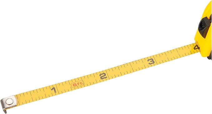 Performance Tool W5006 6 ft. Mini Pocket Tape Measure - Image 3
