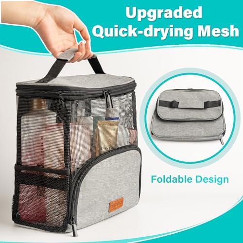 Hanging Toiletry Bag, Shower Caddy Tote Bag, Bath Organizer - Image 2