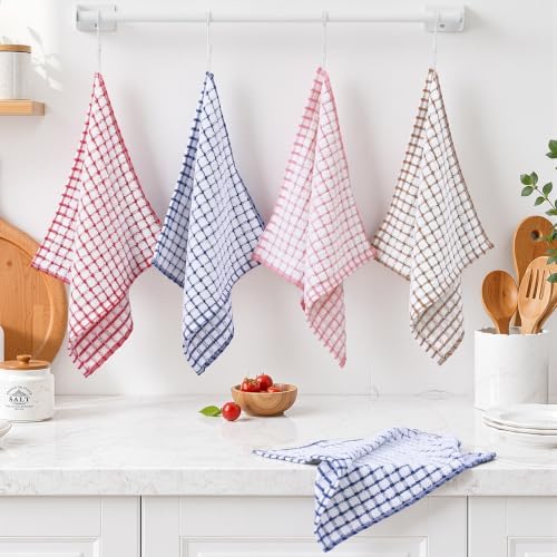 Homaxy 12 Pack Terry Kitchen Dish Cloths - Image 6