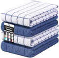 Homaxy Large Premium Cotton Kitchen Towels 16"x 28", 4 Pack by Homaxy
