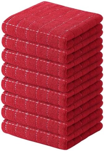 Kitinjoy 100% Cotton Terry Kitchen Towels, 13”x 28” by Kitinjoy