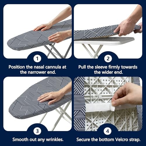 Padded Ironing Board Cover, 15 * 54 in Standard Size Ironing Board Covers - Image 7