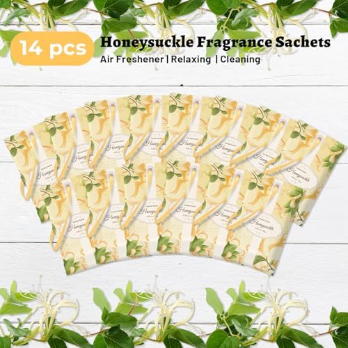 STRN Scented Sachets for Drawer and Closet, Honeysuckle Scent 14-Pack - Image 7