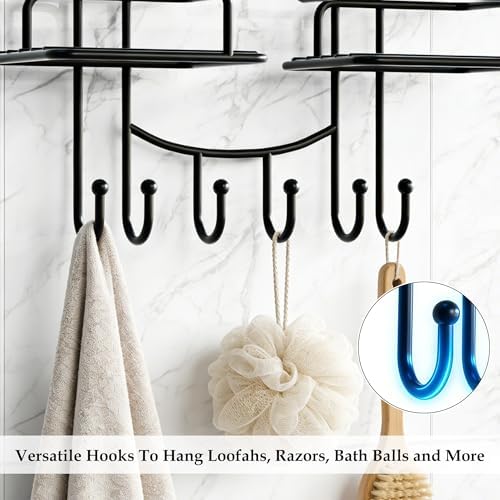 SRIWATANA Shower Caddy Hanging, Shower Organizer - Image 5