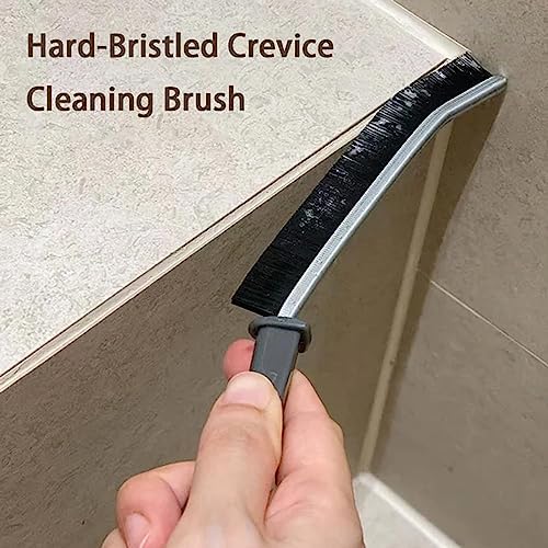 Koxuky Crevice Cleaning Brush, Hard Bristle Small Cleaning Brushes, Grout - Image 2