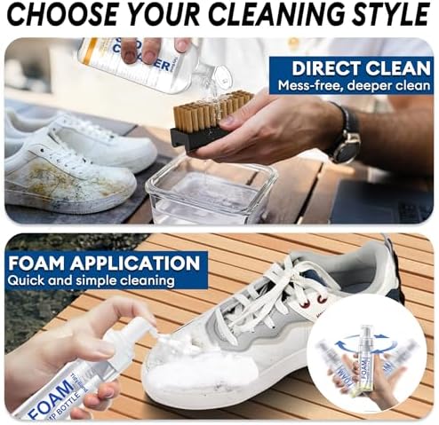 Shoe Cleaner Kit – Fast Dirt And Stain Removal, Anti-Yellowing Care - Image 4