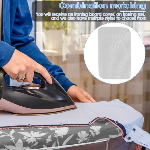 Ironing Board Cover 20" x 55" Extra Wide Thick Padding Fits Most Ironing Boards - Image 6