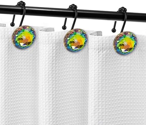 Sunlit Luxury Design Glitter Round Colorful Diamond Crystal Gem Bling - Image 5