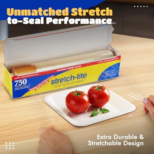 Stretch Tite Plastic Wrap For Food - Image 3