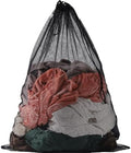 Large Mesh Laundry Bag for Travel, Drawstring Bag for Camp by Kimmama