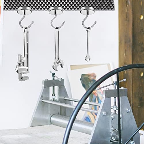 Grtard 4 Pack Heavy Duty Magnetic Hooks, 110 lbs Neodymium Magnet Hooks - Image 5