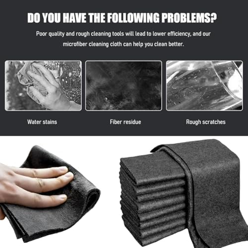 5PCS Thickened Magic Cleaning Cloth, Reusable Lint Free Cleaning Rags - Image 5