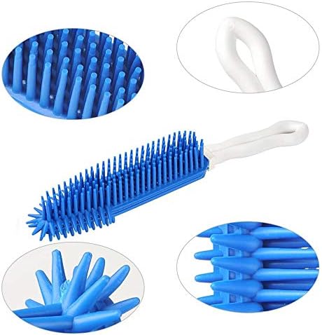 LandHope 2 Pack Pet Hair Removal Tool Pet Hair Remover Rubber Cat Hair Remover - Image 2