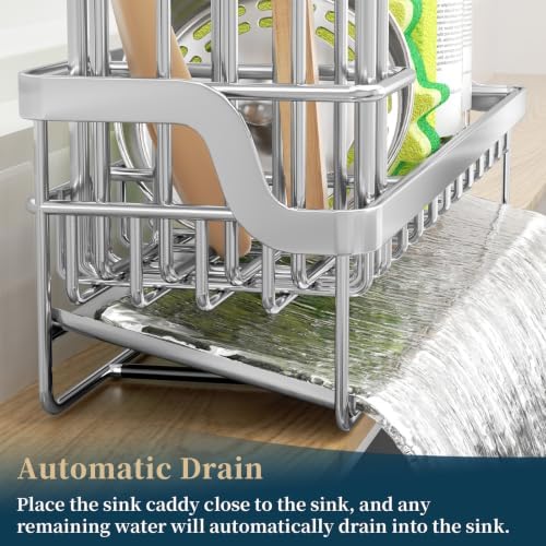 Consumest Sponge Holder for Kitchen Sink - Image 3