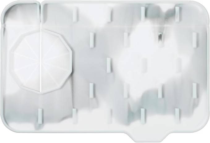 Dimeho Sink Faucet Splash Guard Mat Silicone Soap Dish Pad Faucet Handle Drip by Dimeho