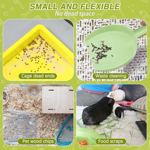 RYPET Mini Dustpan and Brush Set, Small Pet Cage Cleaner - Image 3
