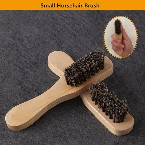 Horsehair Laundry Stain Brush Clothe Brush Shoe Soft Bristle Cleaning Brush - Image 4