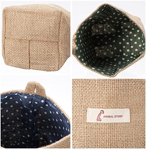 Hanging Basket, 6 Pack Wall Baskets, Wall Hanging Storage Bag - Image 5
